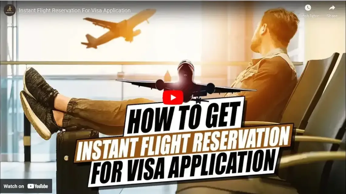 How To Get Visa Itinerary