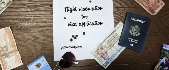 Flight Reservation for Visa: $15, QR-Verified